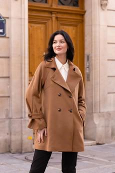 Francine Short Coat via GAÂLA