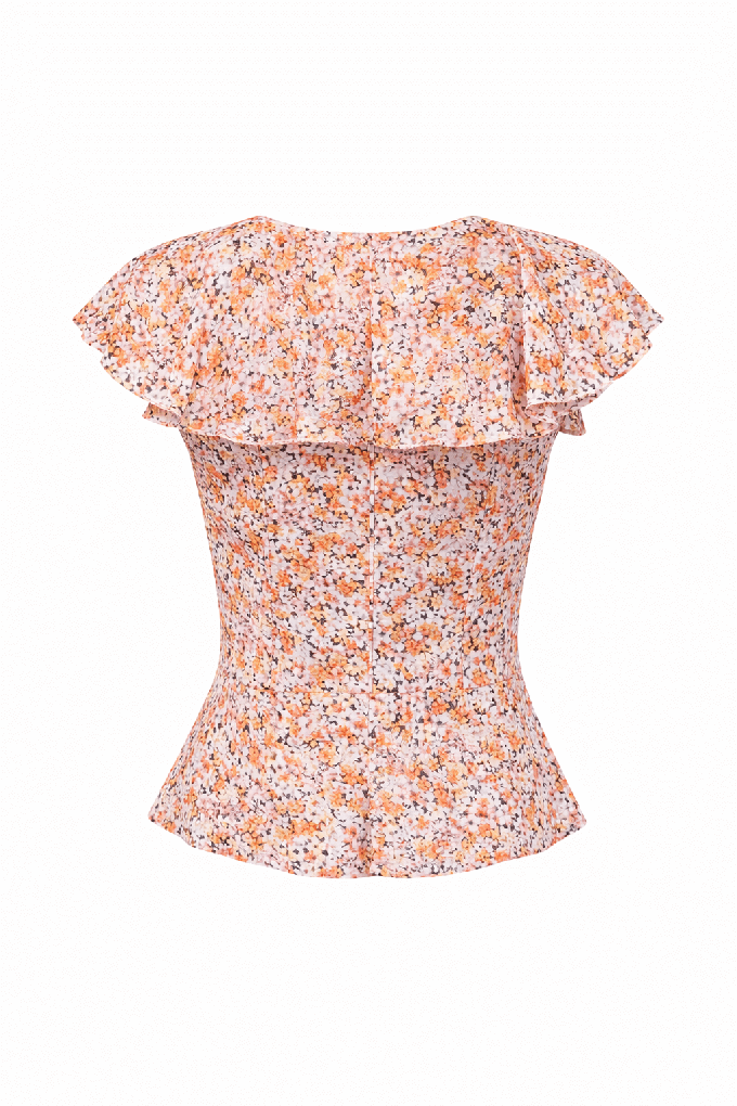 Milena Flounce Blouse from GAÂLA