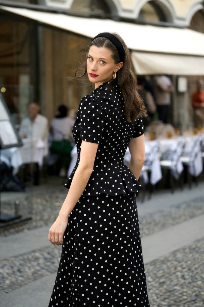 Andi Polka Dot Skirt from GAÂLA