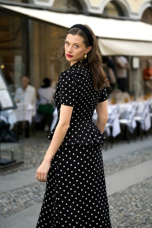 Andi Polka Dot Skirt from GAÂLA