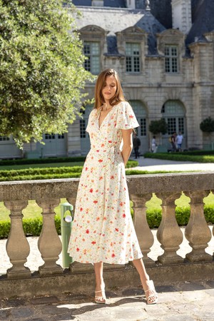 Arlette Wrap Dress from GAÂLA