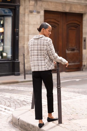 Melanie Wool Short Coat from GAÂLA