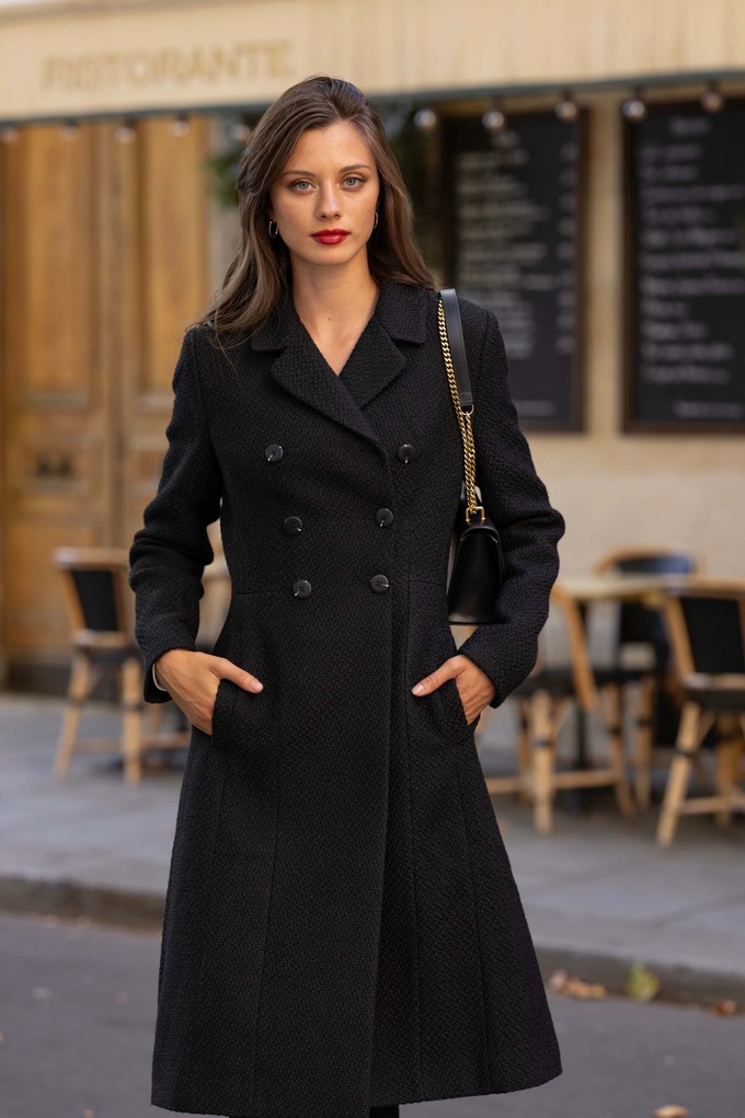 Isabella Tweed Coat from GAÂLA