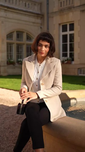 Victoire Blazer Coat from GAÂLA