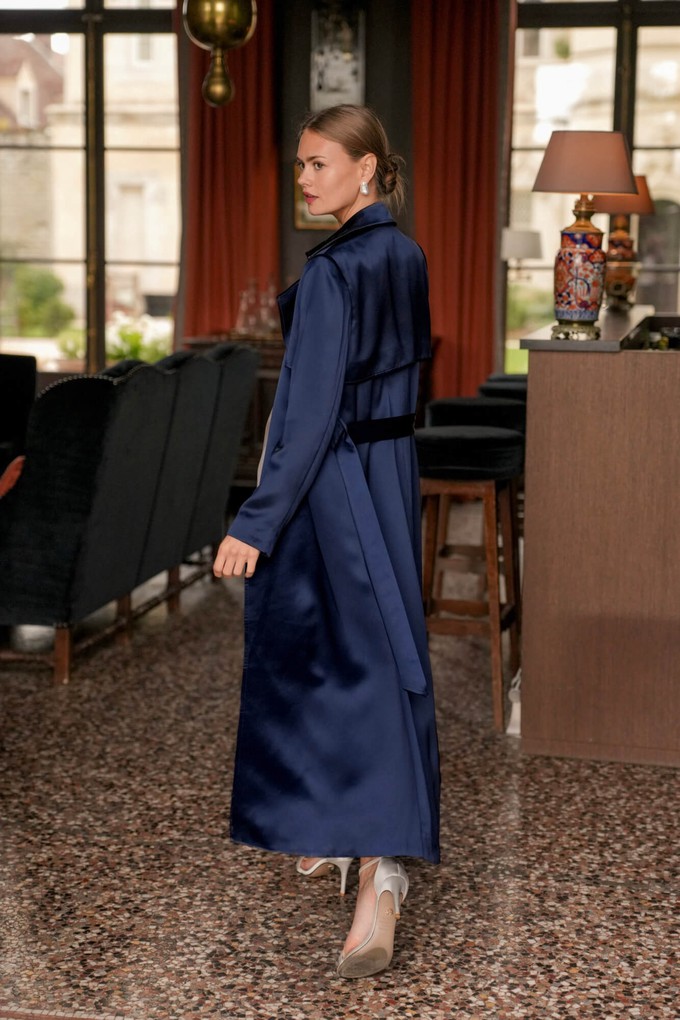 Cameron Satin Trenchcoat from GAÂLA