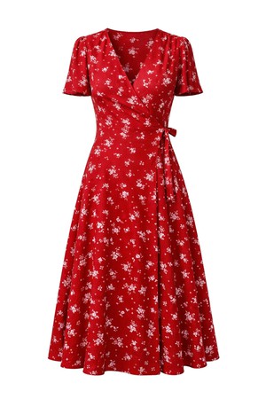 Arlette Wrap Dress from GAÂLA