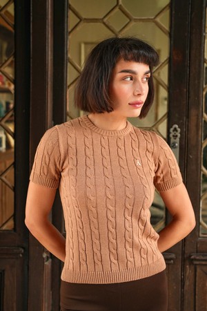 Tina Cable Knit Top from GAÂLA