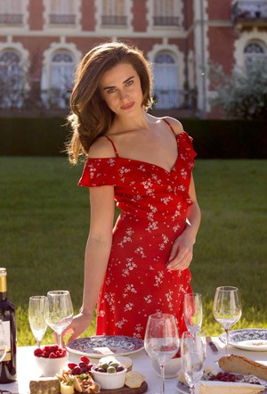 Lana Ruffle Dress from GAÂLA