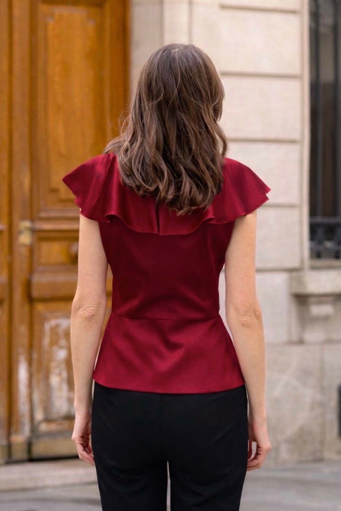 Milena Flounce Blouse from GAÂLA