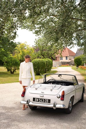 Blanche Wool Skirt from GAÂLA