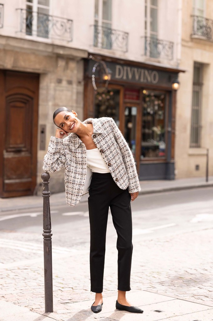 Melanie Wool Short Coat from GAÂLA