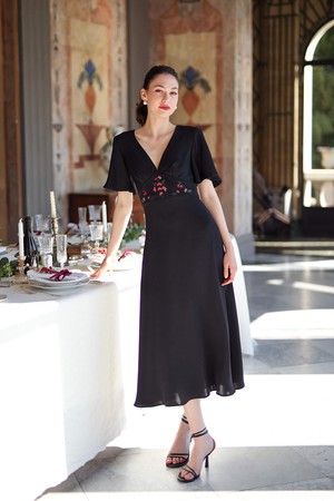 Coralie Embroidered Dress from GAÂLA