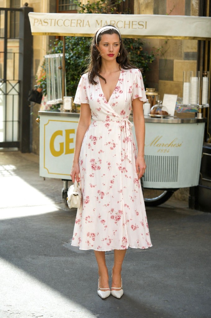 Arlette Wrap Dress from GAÂLA