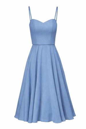 Bardot Linen Dress from GAÂLA