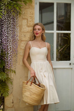 Bardot Linen Dress from GAÂLA