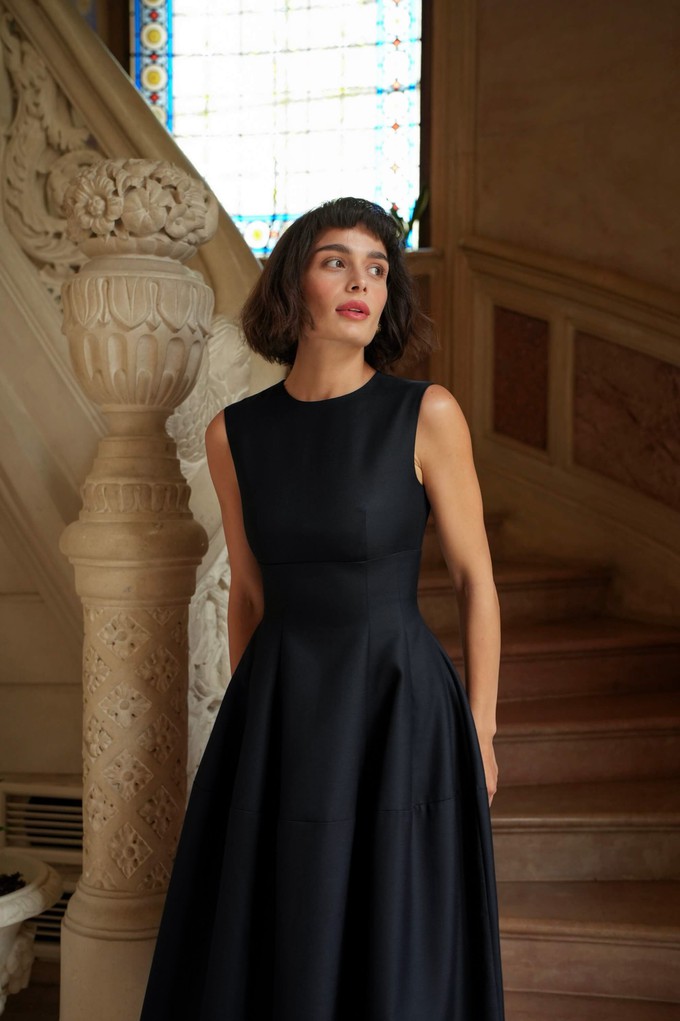 Mirienne Acetate Wool Dress from GAÂLA