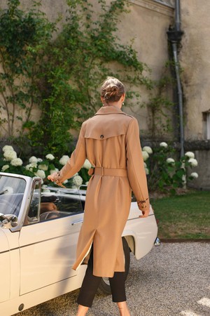 Kelianne Wool Trench Coat from GAÂLA