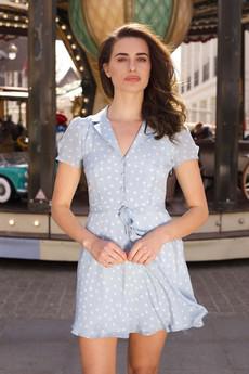 Belle Polka-Dot Dress via GAÂLA
