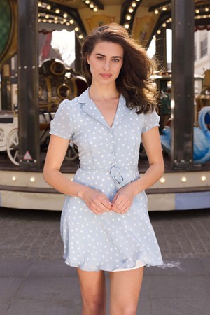 Belle Polka-Dot Dress from GAÂLA