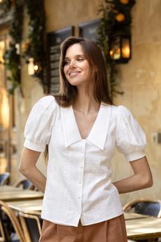 Muse Button Down Blouse via GAÂLA