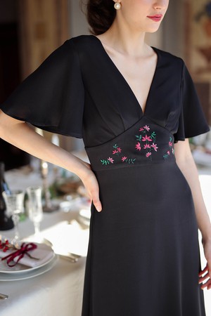 Coralie Embroidered Dress from GAÂLA