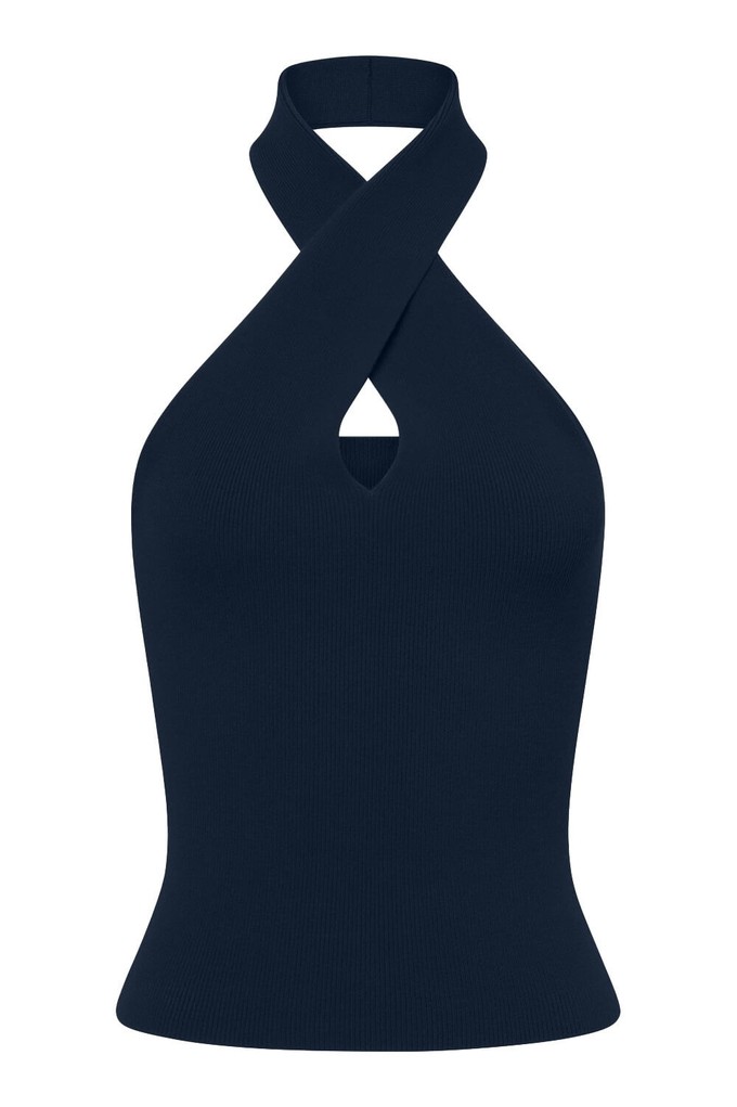 Amanda Halter Knit Top from GAÂLA