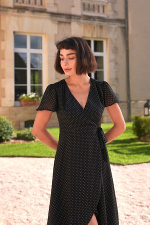 Aurore Wrap Dress from GAÂLA Aurore Wrap Dress from GAÂLA
