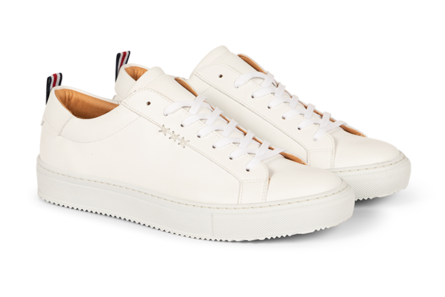 Dirk – White Sneaker. from Gentleberg