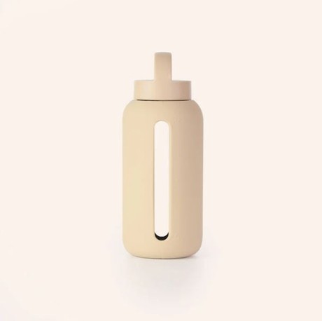 Glazen drinkfles | MAMA BOTTLE | Hydratation tracker | Sand from Glow - the store