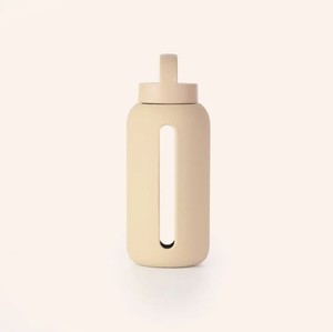 Glazen drinkfles | DAY BOTTLE | Hydration Tracker | Sand from Glow - the store