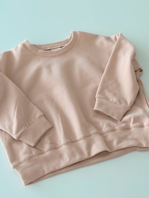 Oversized sweater biologisch katoen – Sand from Glow - the store