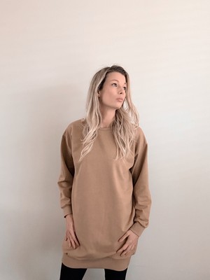 Sweater Jurk – Sand from Glow - the store