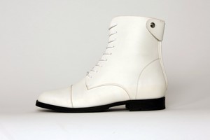 NORIDER White vegan boots | warehouse sale from Good Guys Go Vegan