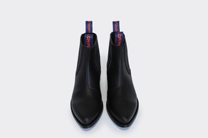 DUKE vegan leather cowboy boots | BLACK from Good Guys Go Vegan