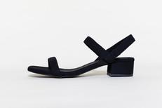 MARY Black sandals| warehouse sale via Good Guys Go Vegan