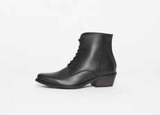 FRIDA Black vegan cowboy boots| warehouse sale via Good Guys Go Vegan