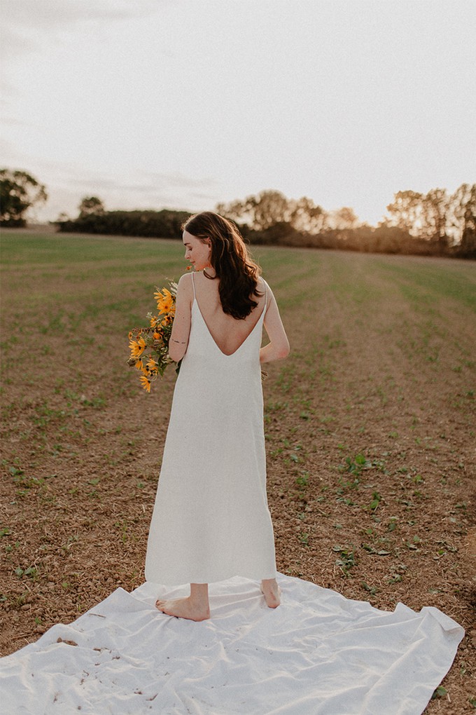 Open back dress from gust.