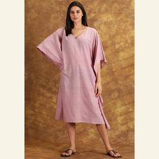 Lavender Kaftan Dress via Heritage Moda