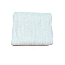 Handmade Cream White Pure Alpaca Scarf via Heritage Moda