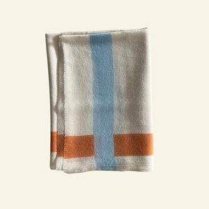 Ivory Handpainted Wool Scarf from Heritage Moda