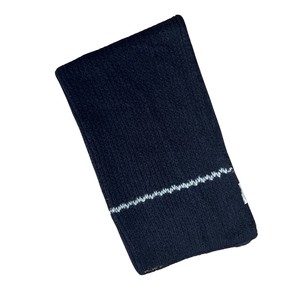 Handknit Soft Black Alpaca Scarf from Heritage Moda