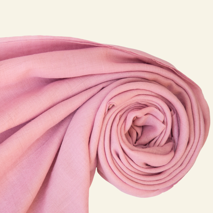 Soft Pink Cashmere Scarf from Heritage Moda