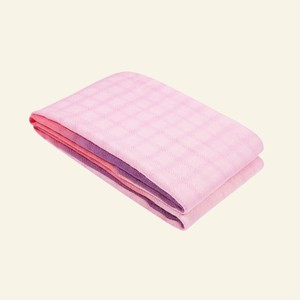 Handwoven Ombré Purple Pink Pure Wool Scarf from Heritage Moda