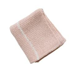 Pale Pink Handmade Soft Alpaca Scarf via Heritage Moda