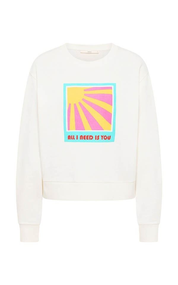 Sweatshirt Statement Sun from Het Faire Oosten