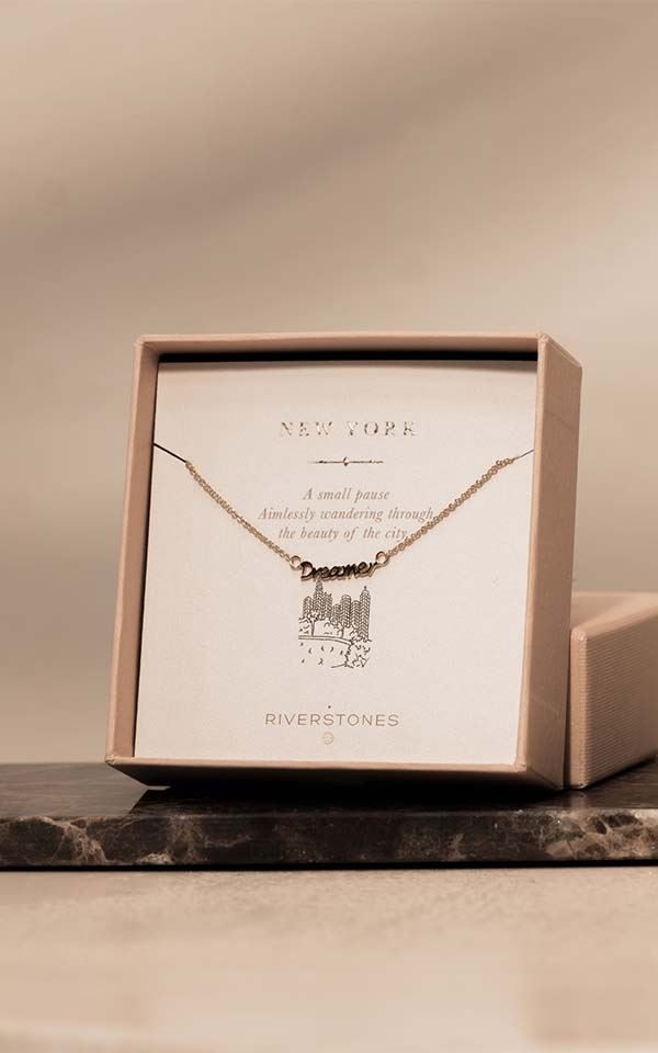 Necklace New York Dreamer from Het Faire Oosten