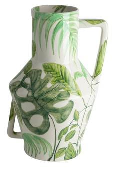 Vase Handpainted Jungle via Het Faire Oosten