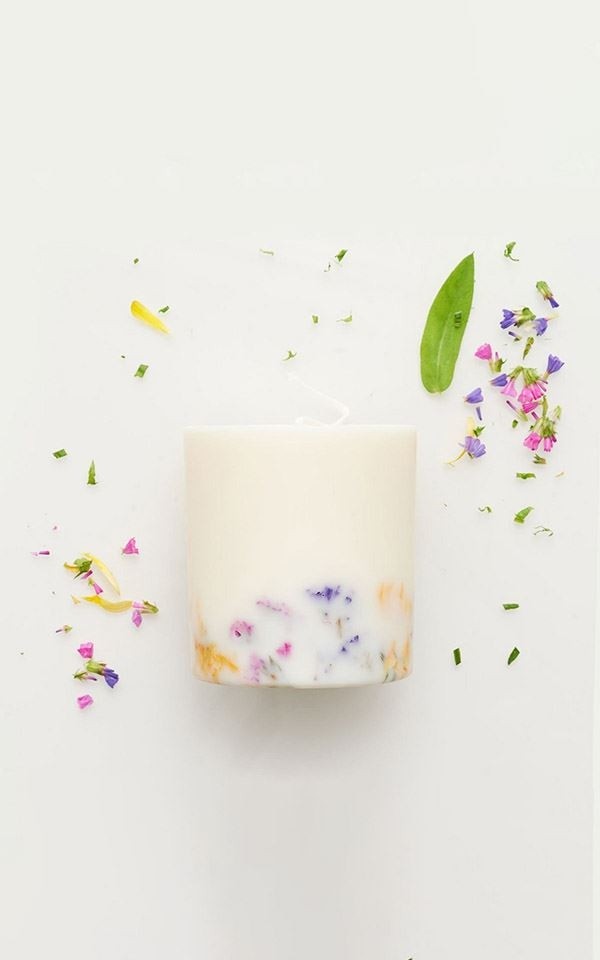 Candle Wild Flowers from Het Faire Oosten