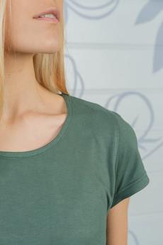 Organic cotton & Wild Bamboo T-Shirt Ladies van Himal Natural Fibres