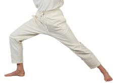 Hemp & Organic Cotton Yoga pants via Himal Natural Fibres